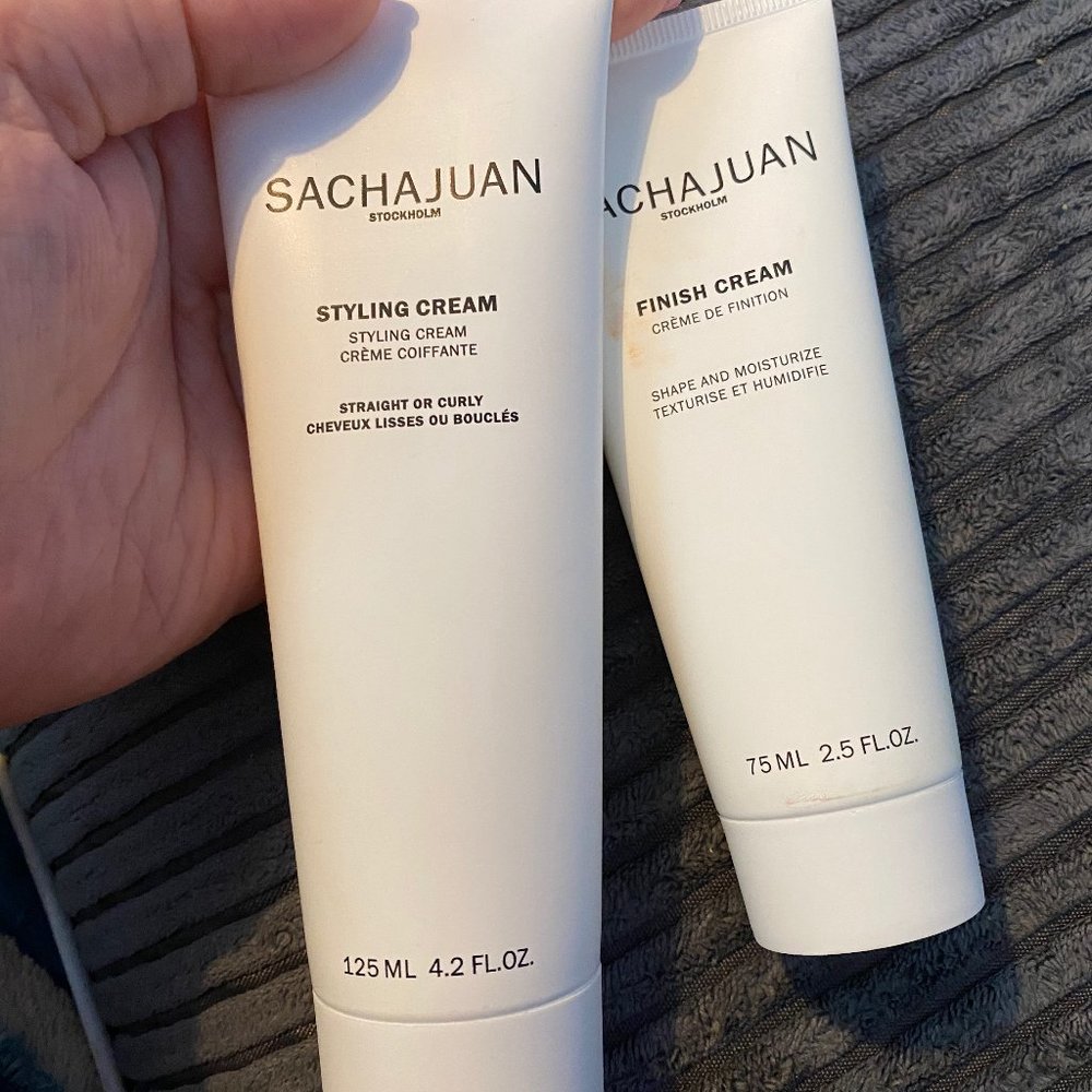 Sachajuan Styling Cream and Finishing Cream